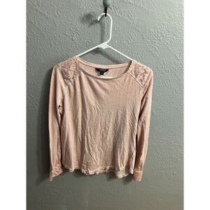 Lauren‎ Ralph Lauren Shirt Women's Size Medium Long Sleeve Pinkish